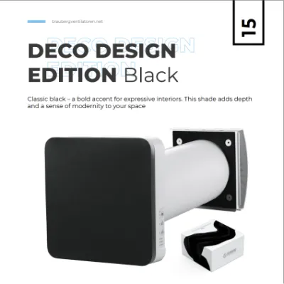 BLAUBERG Deco Design Edition black