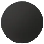 RV HBF 250 ROUND BLACK